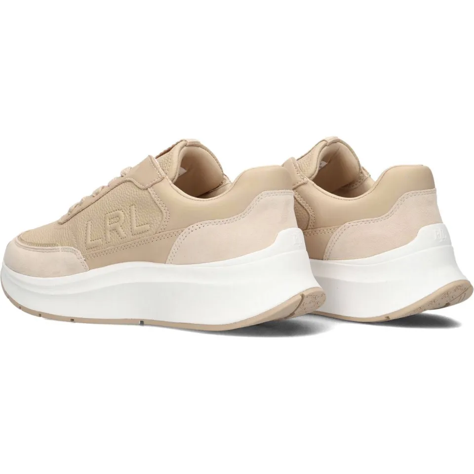 Lauren Ralph Lauren Sneakers Franky Beige, foto 4
