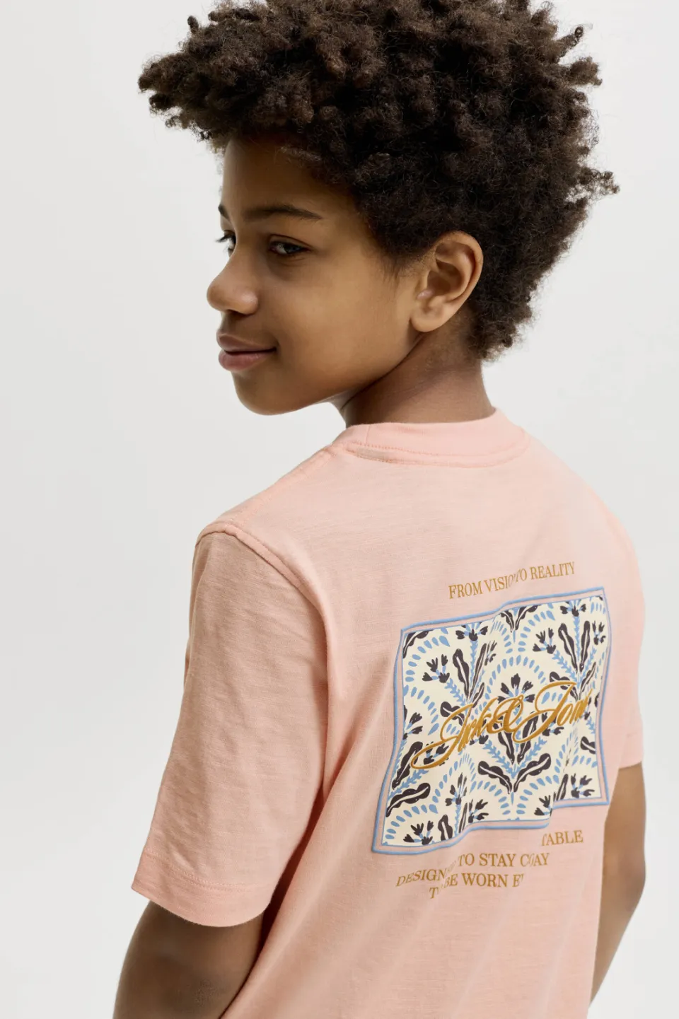 Jack & Jones T-shirt lichtoranje, foto 5
