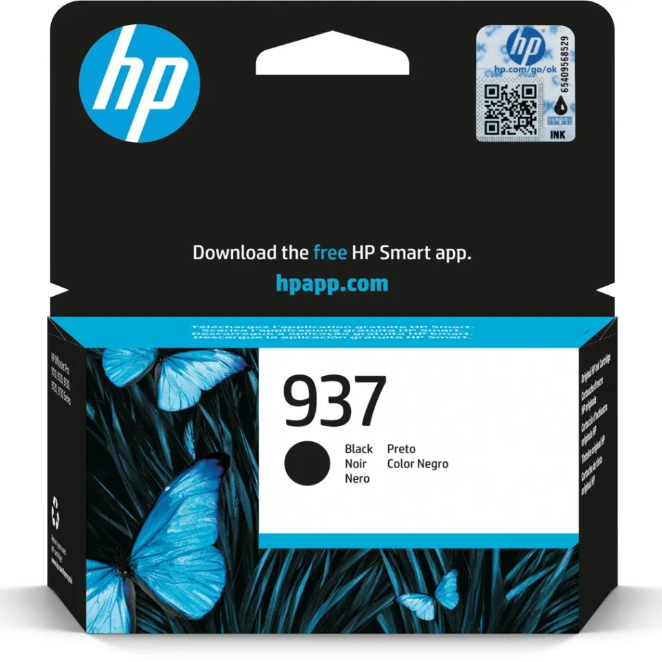 HP 937 inktcartridge zwart