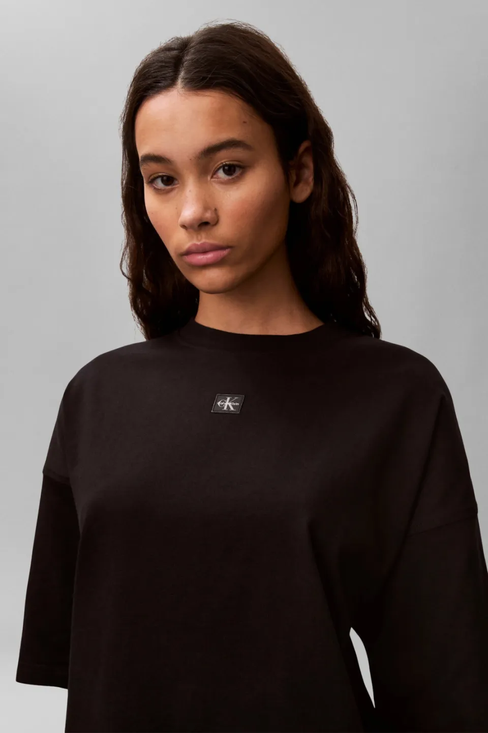 Calvin Klein JEANS korte T-shirtjurk zwart, foto 7