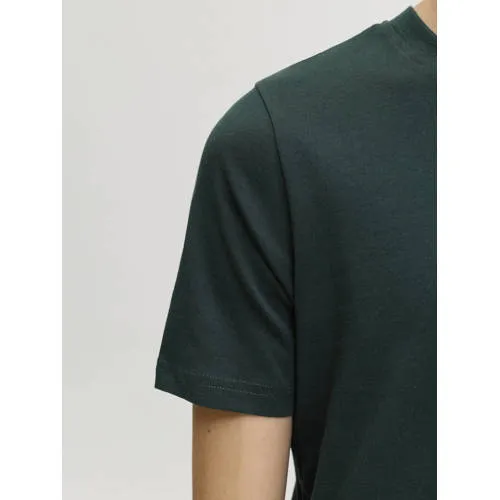 Jack & Jones Junior JJMUNK rechtvallend T-shirt met logo donkergroen petrol, foto 4