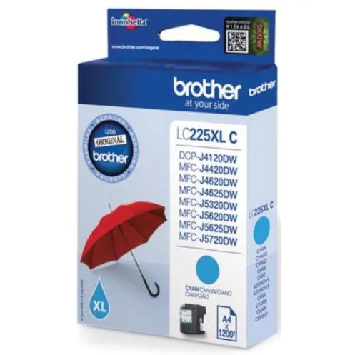 Brother LC-225XL cyaan inktcartridge