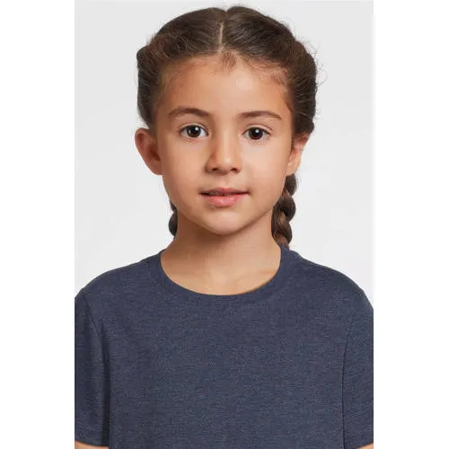 Anytime T-shirt donkerblauw melange, foto 4