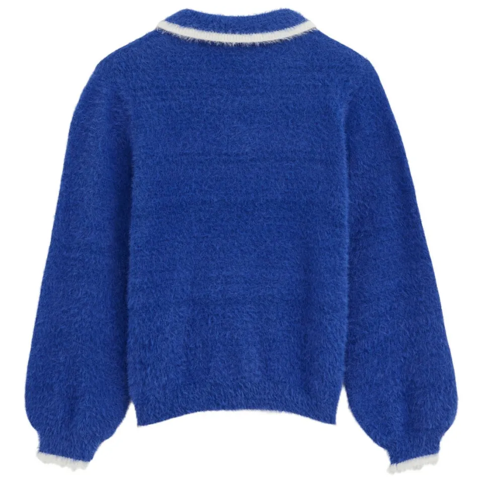 WE Fashion gebreide trui - blauw, foto 4
