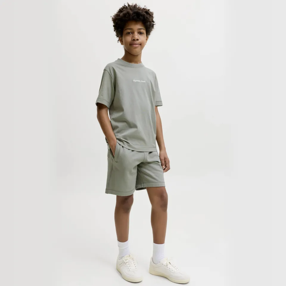 Jack & Jones sweatshort groen, foto 4