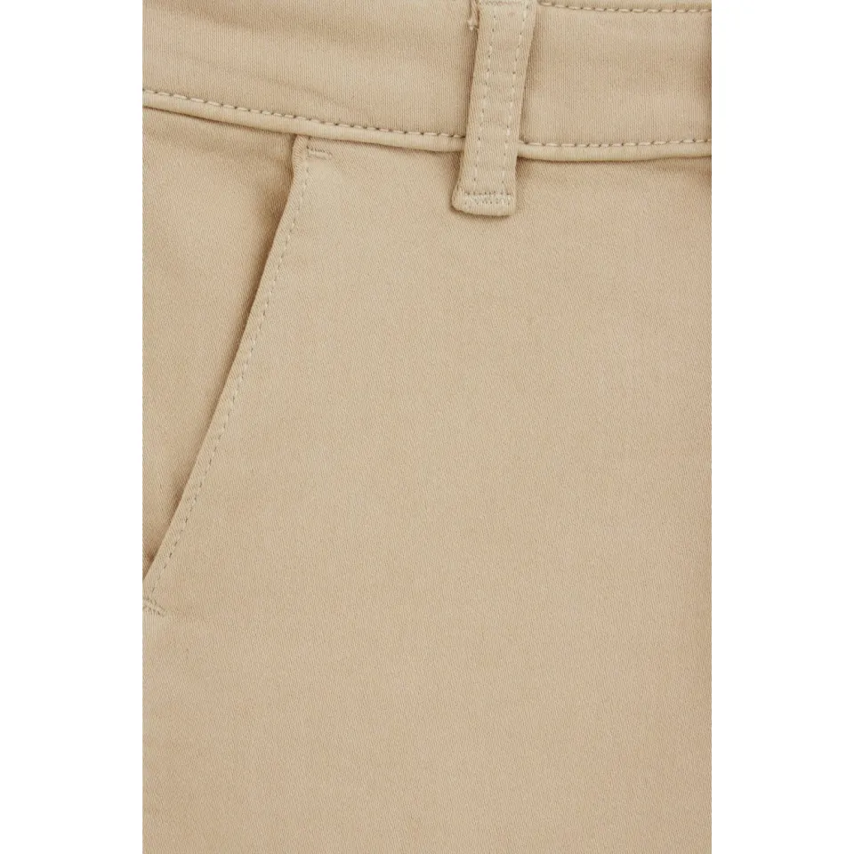 WE Fashion slim chino kaki, foto 6