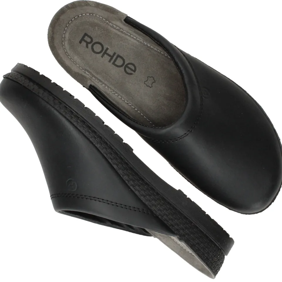 Rohde heren pantoffel zwart, foto 4
