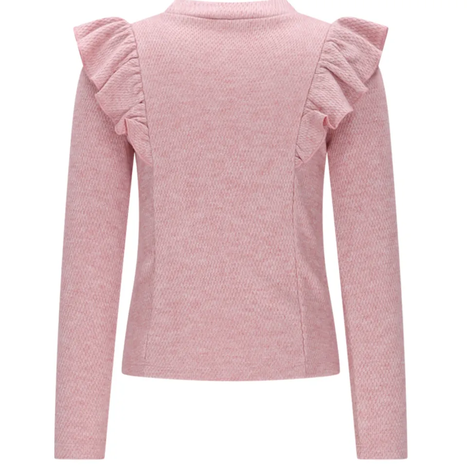 Le Chic longsleeve roze, foto 3