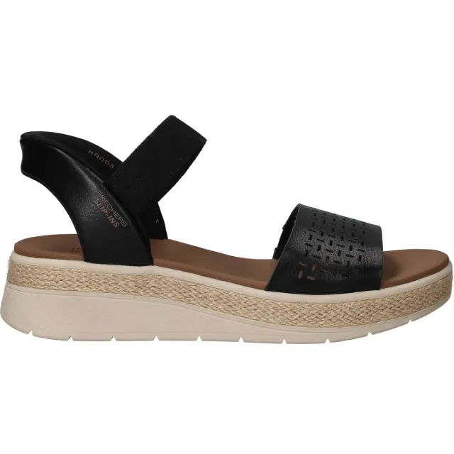 Skechers Slip-Ins Bobs Sun Ray sandaal zwart