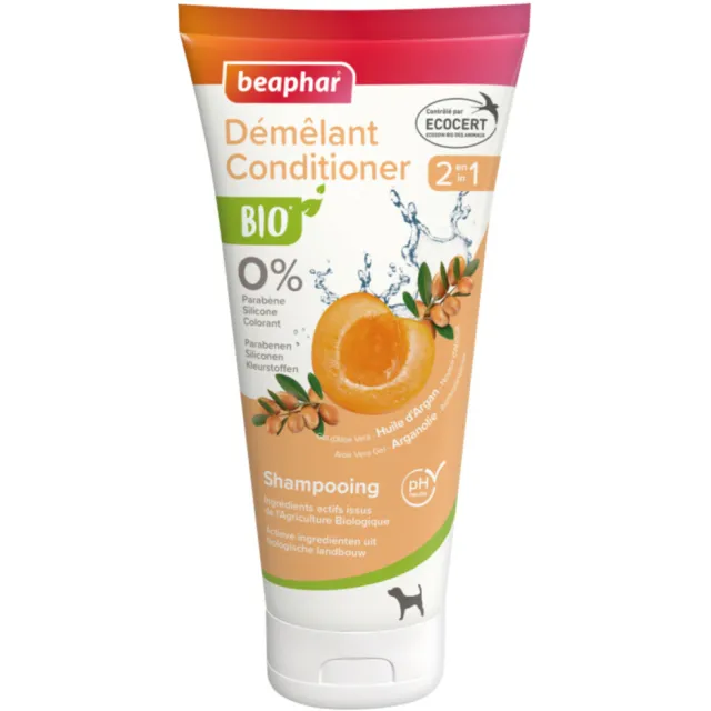 Beaphar Bio shampoo en conditioner 2-in-1 voor hond