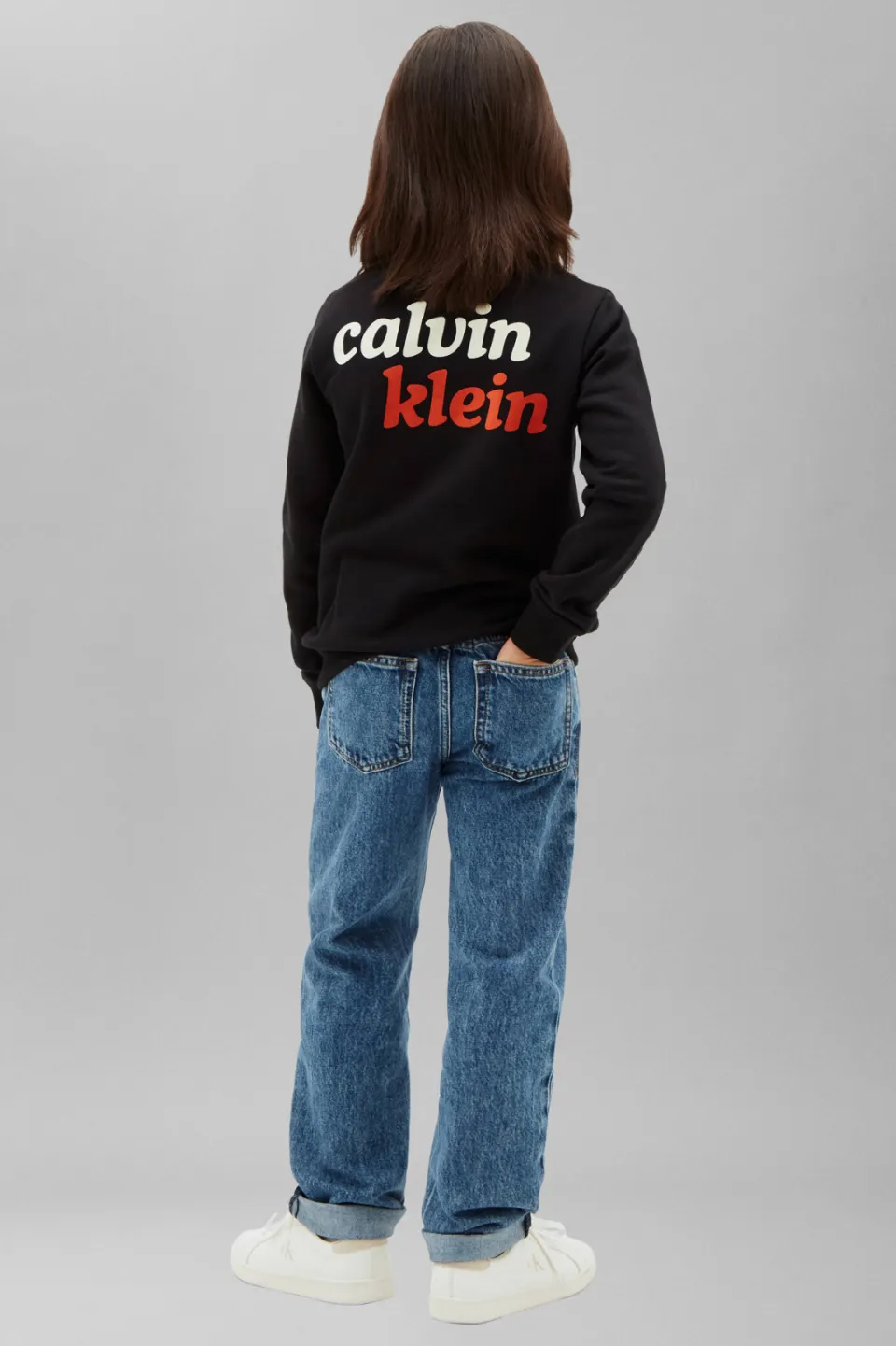 Calvin Klein sweater met backprint - zwart, foto 7