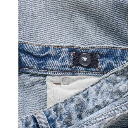 KIDS ONLY GIRL wide leg regular waist jeans light blue denim, foto 3