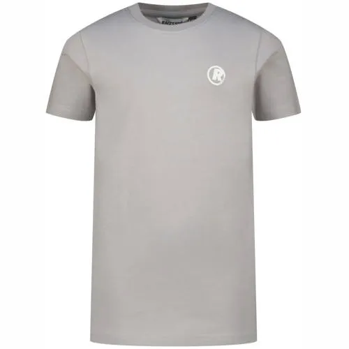 Raizzed T-shirt met backprint grijs