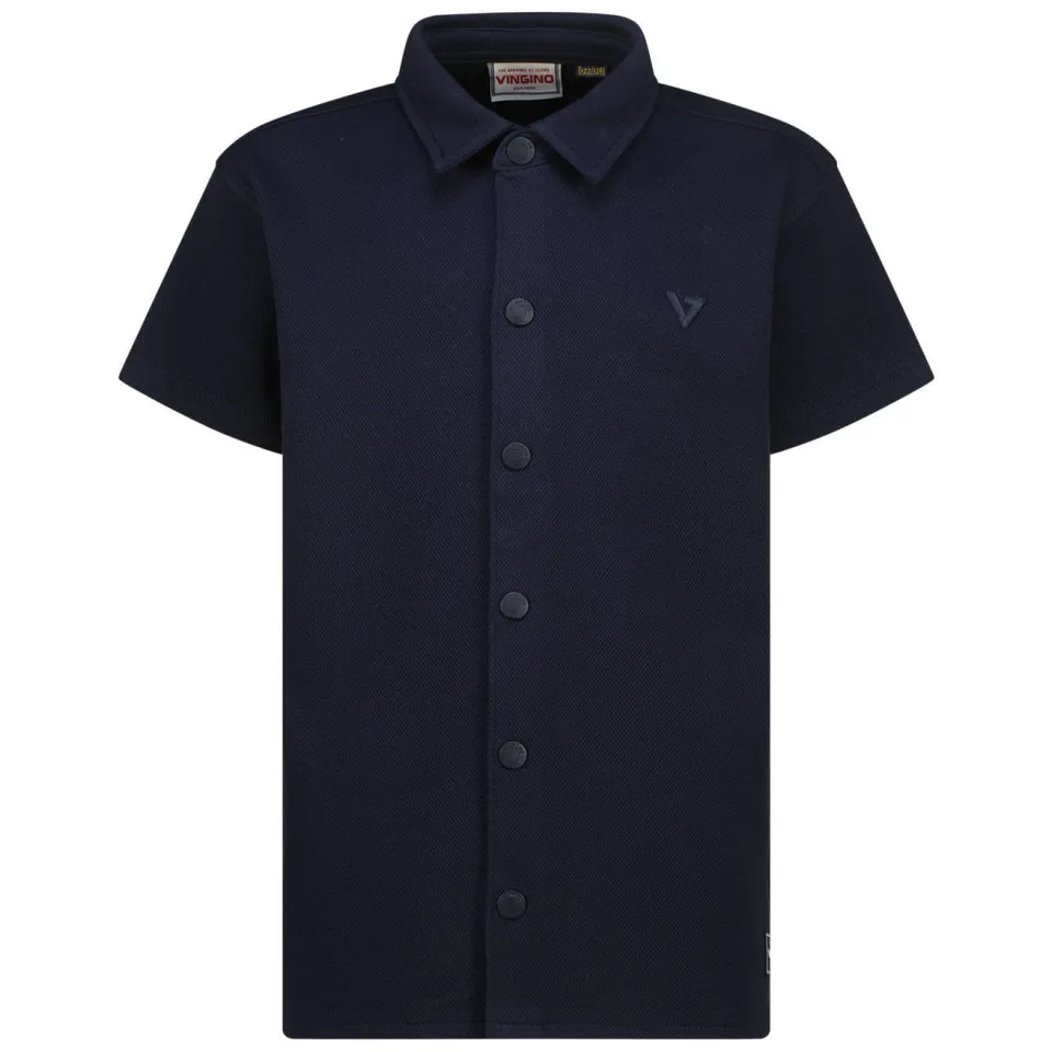 Vingino overhemd donkerblauw, foto 2