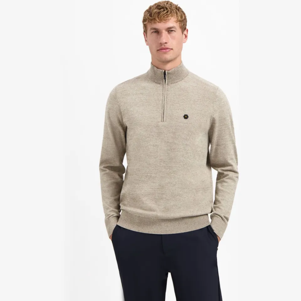 No Excess pullover fijn gebreid beige, foto 2