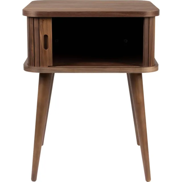 Zuiver bijzettafel Barbier walnoot