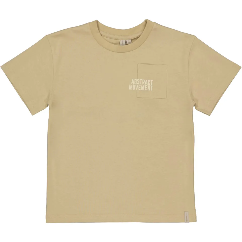 Levv Little t-shirt met backprint zand, foto 3