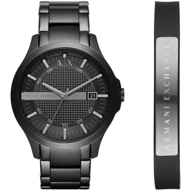 Armani Exchange Hampton AX7101 horloge zwart