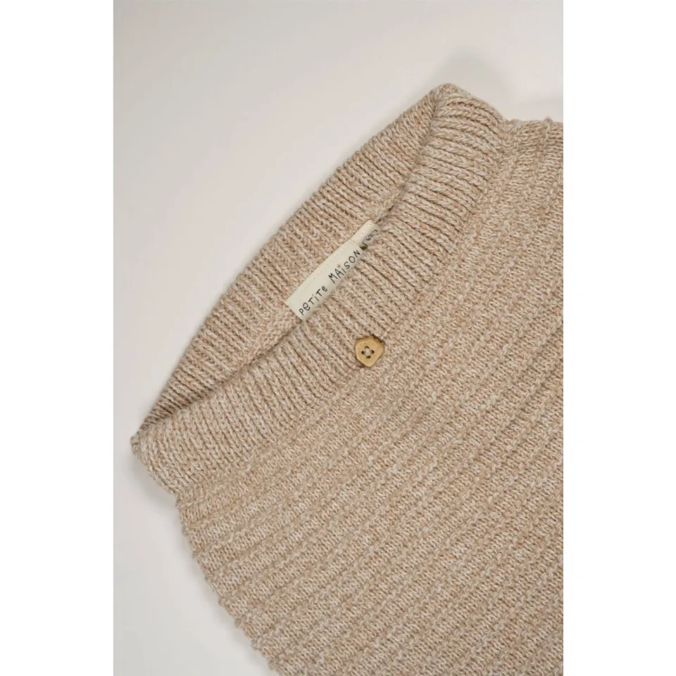 Petite Maison Seol baby regular fit broek beige, foto 4