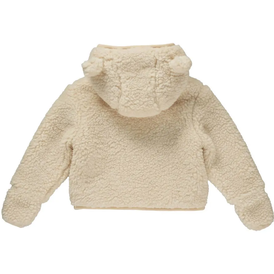 Dirkje teddy jas beige, foto 3