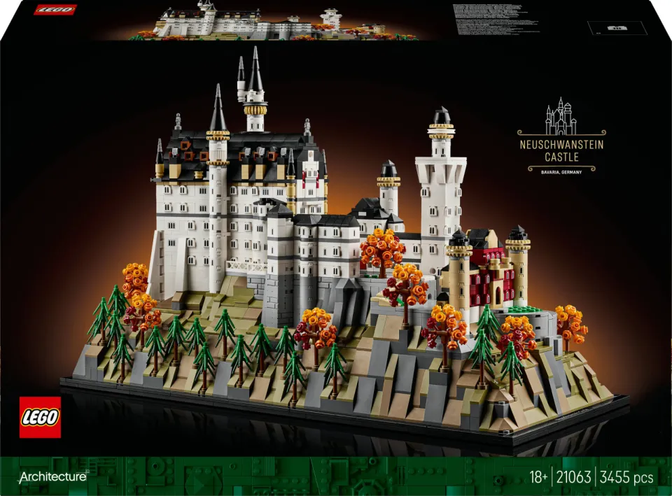 Lego Architecture Slot Neuschwanstein 21063, foto 5