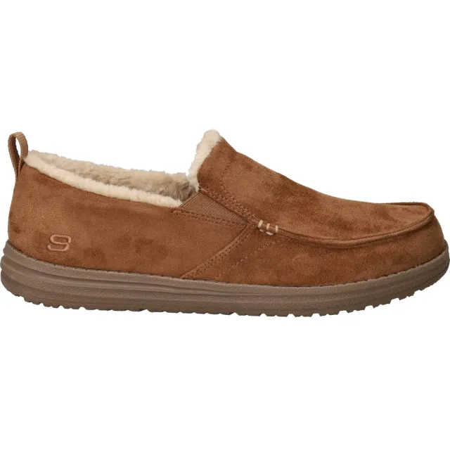 Skechers Melson Willmore pantoffel cognac