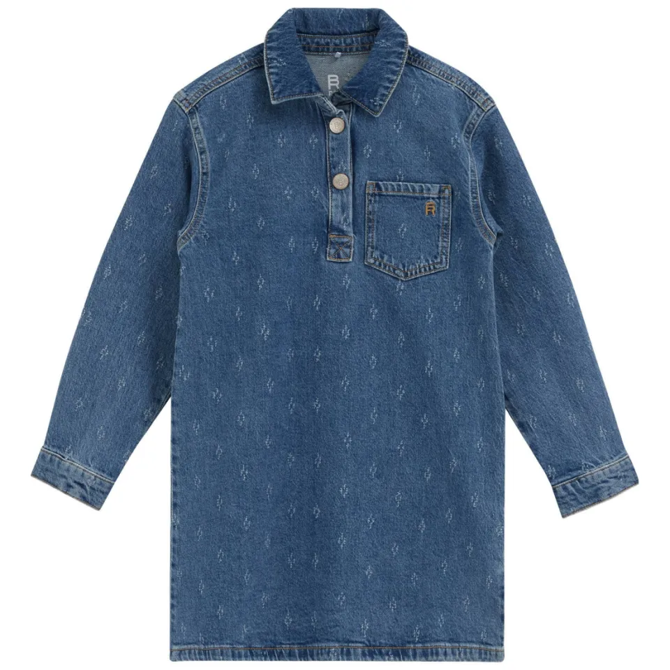 WE Fashion Blue Ridge spijkerjurk blauw, foto 3