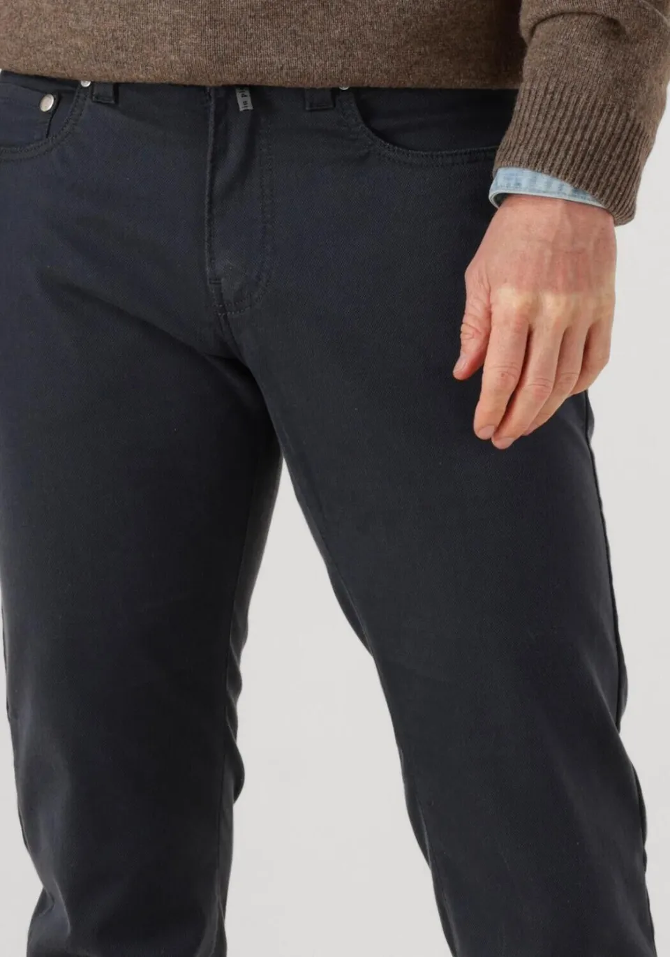 Pierre Cardin Heren Jeans Lyon Tapered - Donkerblauw, foto 4
