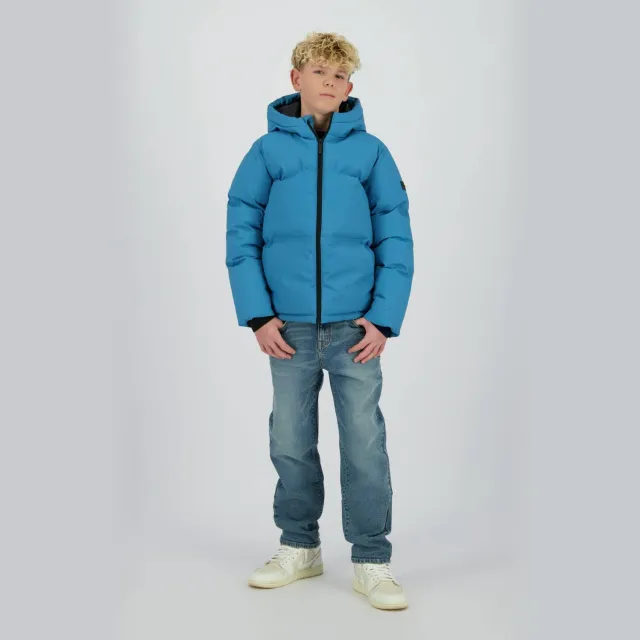 Raizzed gewatteerde jas blauw