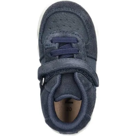 Nelson Kids suède sneakers donkerblauw blauw, foto 4