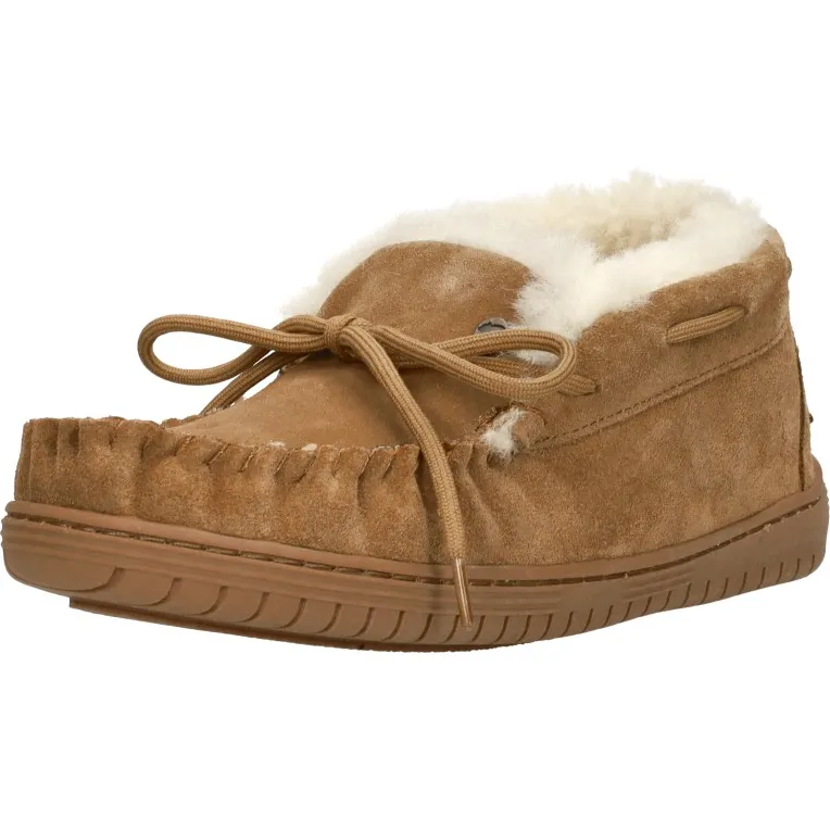 Warmbat Bunya pantoffels cognac, foto 5