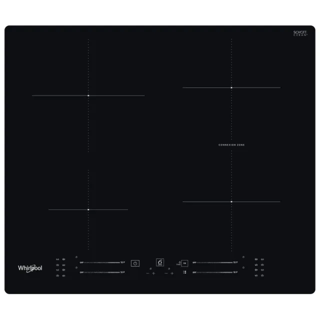 Whirlpool WB S2560 NE Inductie kookplaat Zwart