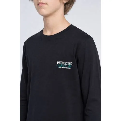 Petrol Industries longsleeve met backprint zwart, foto 5