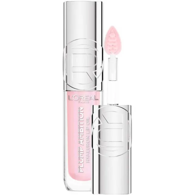 L'oréal Plump Ambition Hyaluron Lip Oil lipgloss 101 Crystal Clear Roze