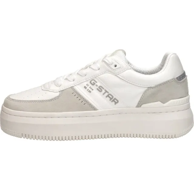 G-Star Eve Bsc Lea W lage sneaker wit, foto 2