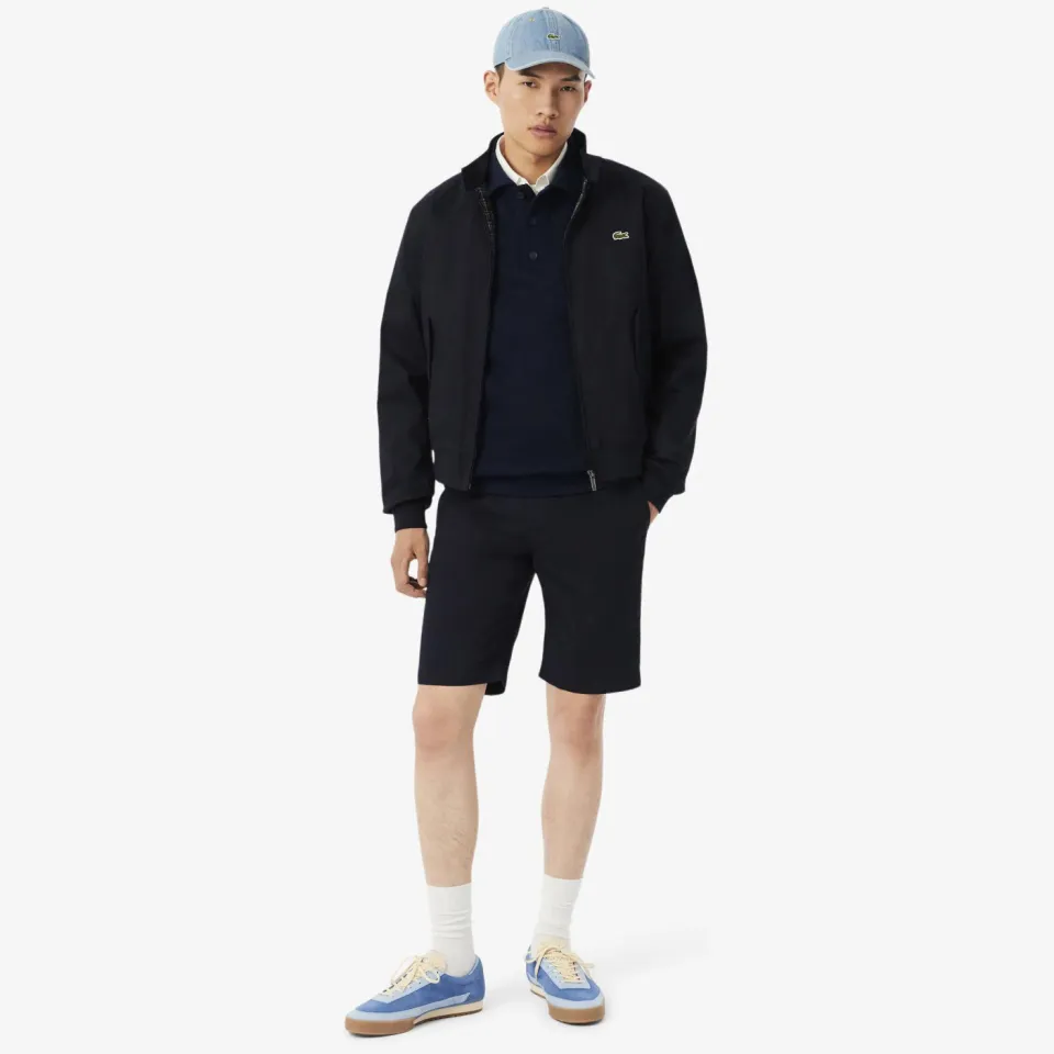 Lacoste sweater donkerblauw NAVY BLUE.