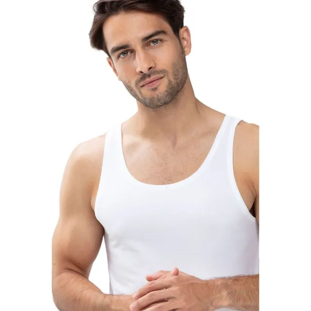 Mey T-shirt Mey Dry Cotton Athletic Singlet Wit