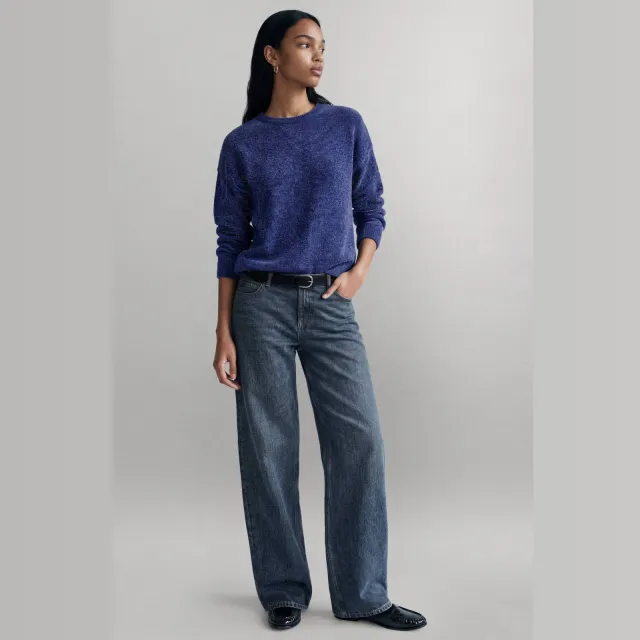Mango TEEN gebreide trui - blauw