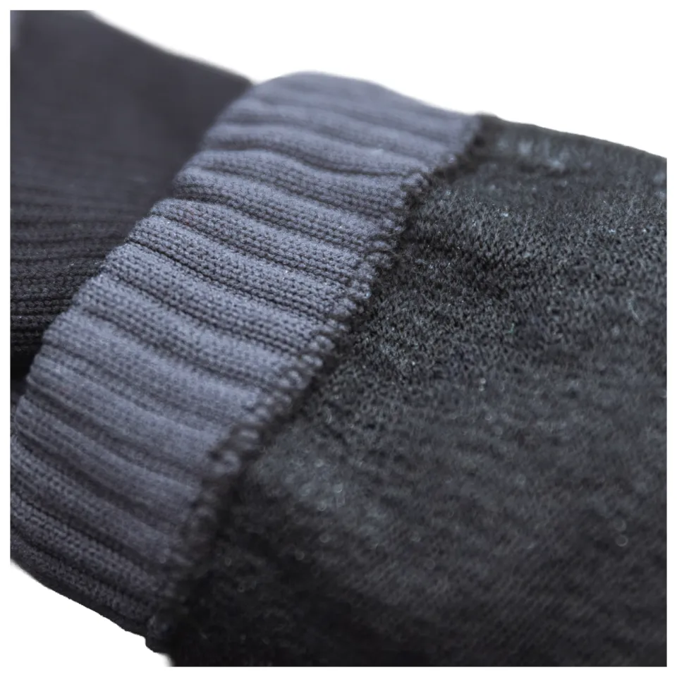 GripGrab Waterproof Merino Thermal Sock fietssokken zwart/grijs, foto 2
