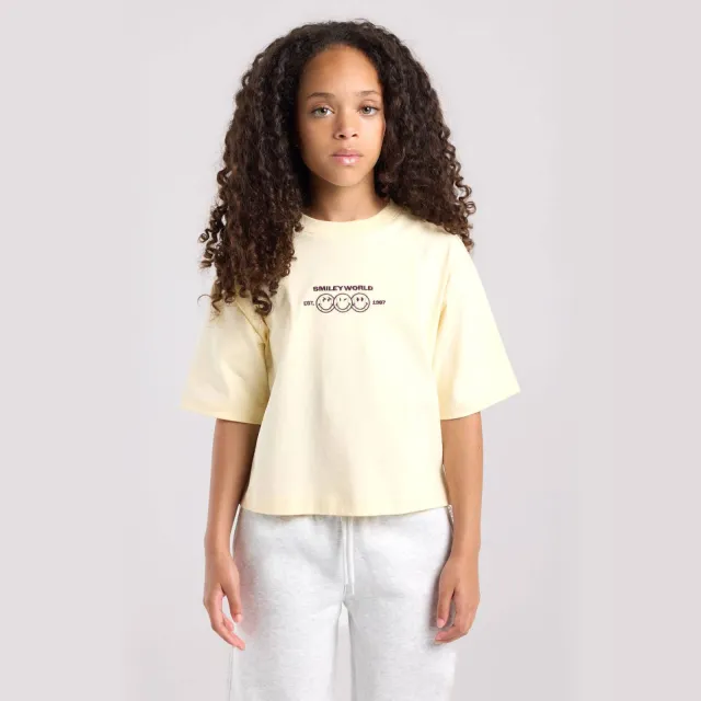 America Today t-shirt met backprint lichtgeel, foto 8
