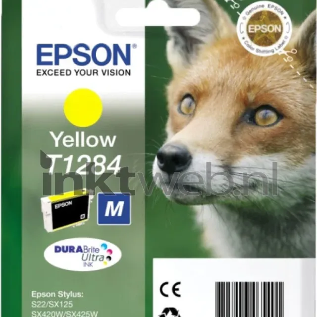 Epson T1284 geel (Origineel)
