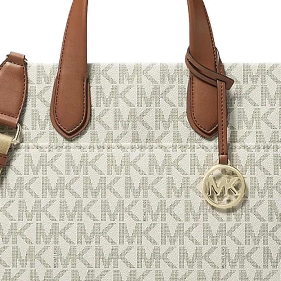 MICHAEL Michael Kors Gigi grote handtas beige, foto 3