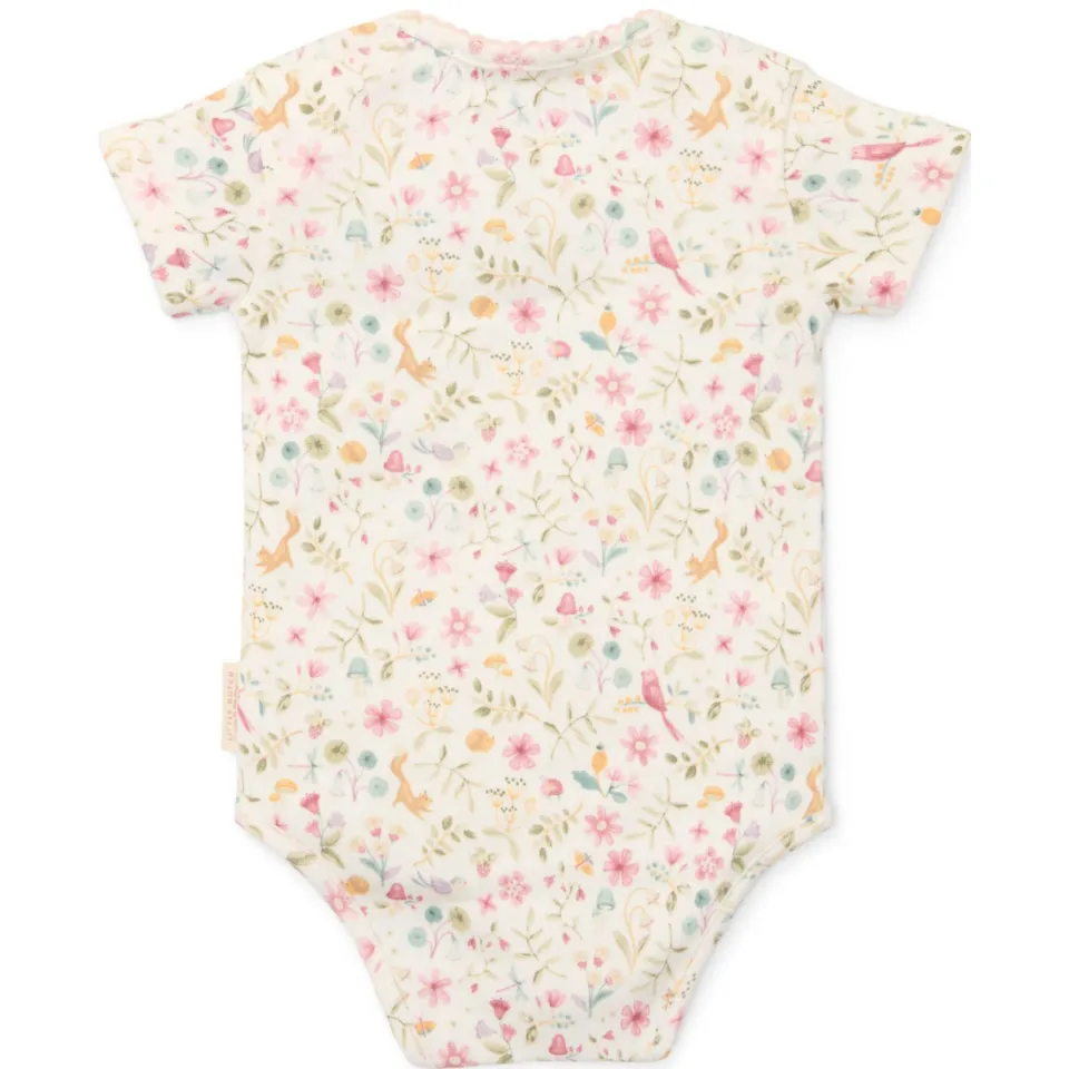 Little Dutch romper Fairy Garden offwhite/roze/groen, foto 3