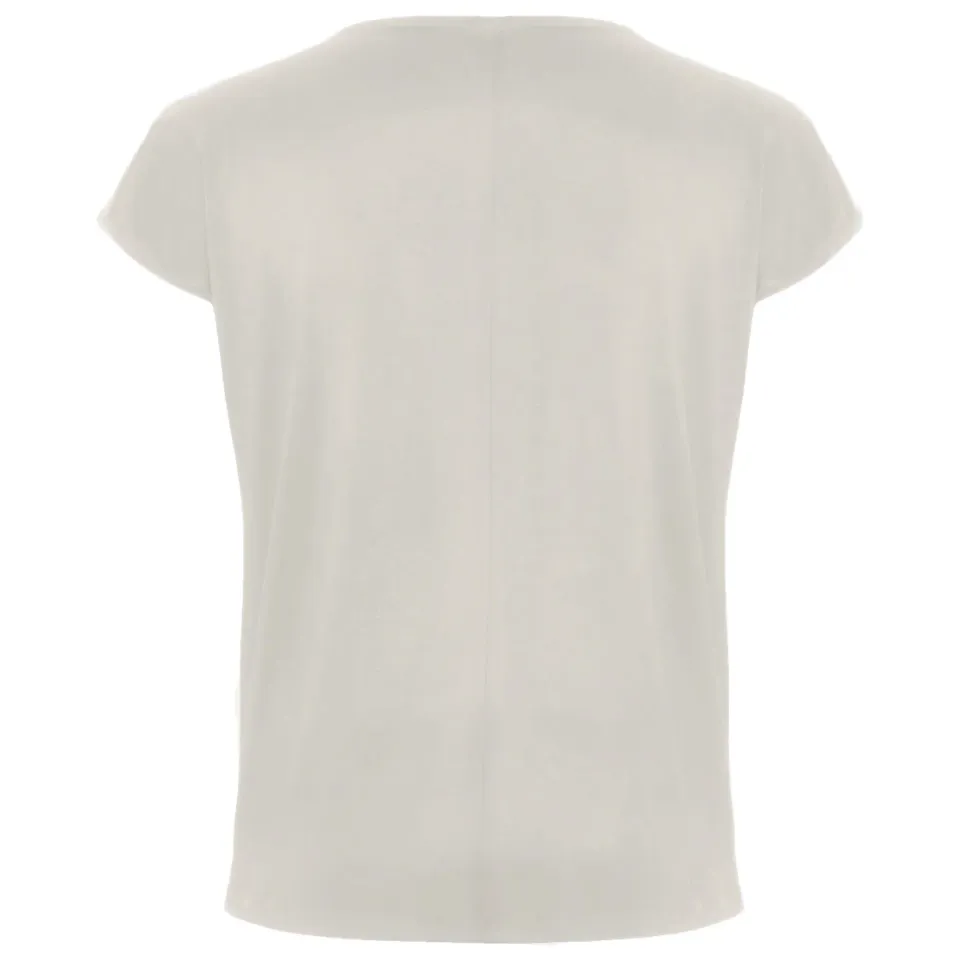 Yoek mouwloos shirt beige, foto 4