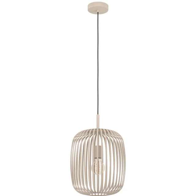 EGLO Romazzina Hanglamp - E27 - ؠ32,5 cm - Zandkleur Zand;