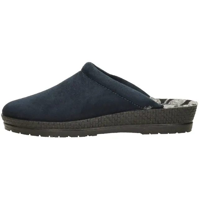 Rohde Dames Pantoffels Blauw