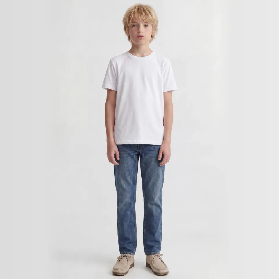 Jack & Jones JUNIOR loose fit jeans JJICHRIS JJCREW - blue denim, foto 3