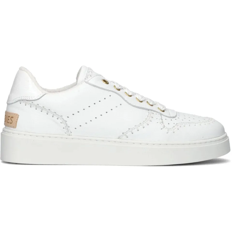 Shabbies Amsterdam Bossa Festa sneaker wit