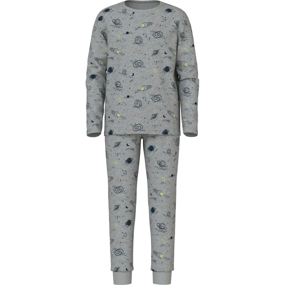 NAME IT pyjama grijs melange, foto 3