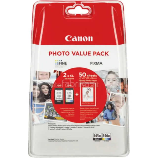 Canon PG-545XL/CL-546XL Value Pack Kleur